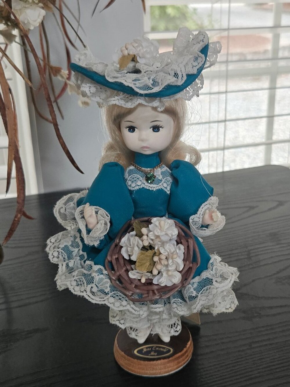 Vintage Bradley Dolls , Victorian Style Birthstone collection "Miss Emerald May"
